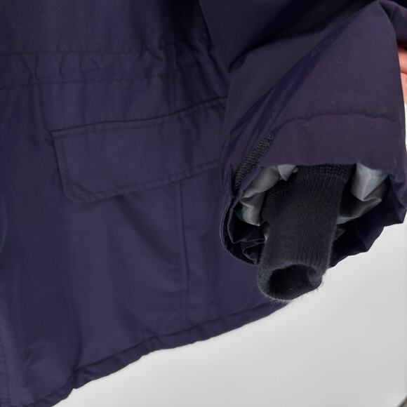 Lands' End Parka Jacket Winter Coat Womens 2X 20W 22W Hooded Fleece Quilt Lined - Picture 4 of 9